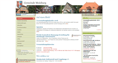 Desktop Screenshot of moisburg.de