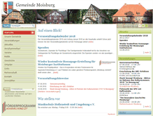 Tablet Screenshot of moisburg.de